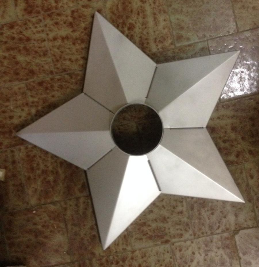 Звезда для мемориала 800 мм фото 15.1 